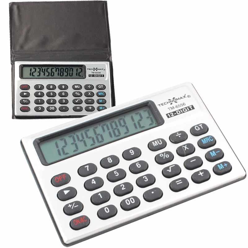 TECHNOMAX TM-6556 12 HANELİ HESAP MAKİNESİ