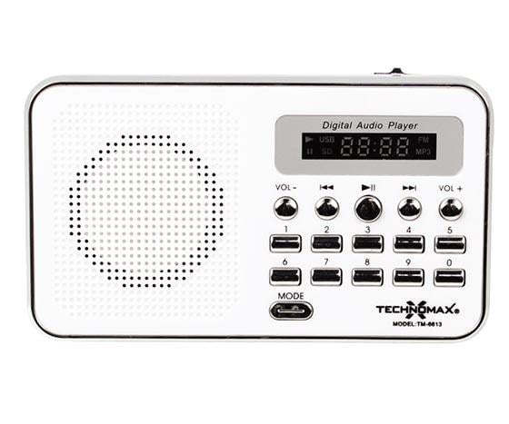 TECHNOMAX TM-6613 USB/SD ANALOG RADYO