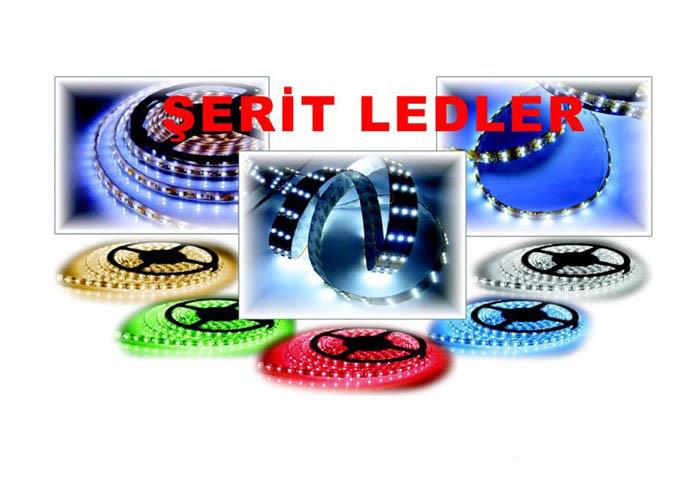 TMAX LED ŞERİT 3 ÇİPLİ BEYAZ SİLİKONLU 24 VOLT 60 LED