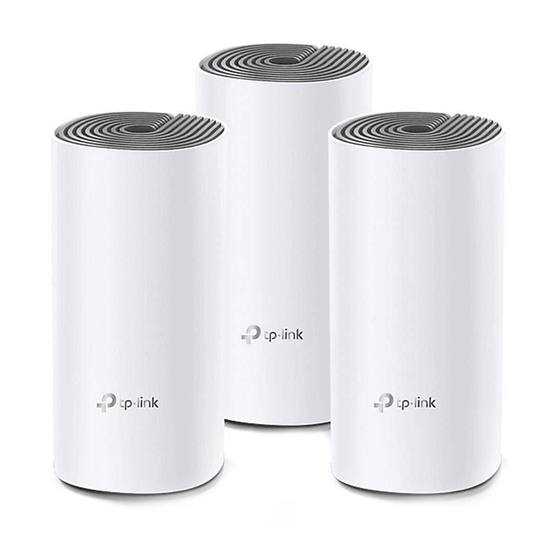 TP-LINK AC1200 DECO E4 1200MBPS MESH WI-FI SİSTEMİ (ÜÇLÜ)