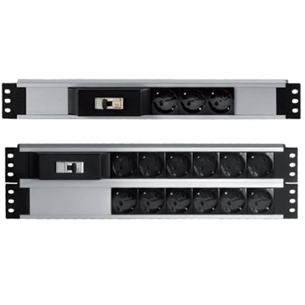 TTEC SİGORTALI 6LI 19 ALÜMİNYUM PRİZ