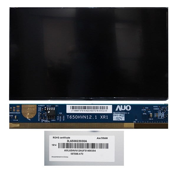 TV PANEL 65'' BMS 057D65-AT2 3L650022030A (AUO) 100HZ T650HVN12.1 XR1