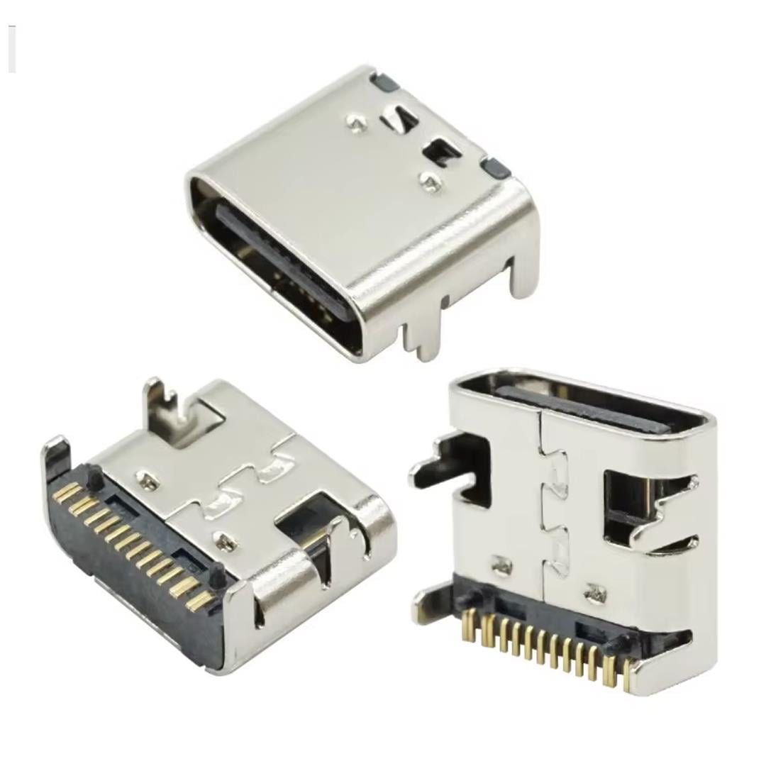 Type-C Şase Dişi 16 Pın (Ic266B-4) Fiyatı - Merter Elektronik