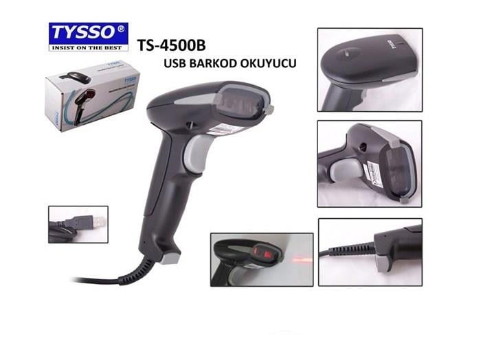 TYSSO TS-4500B-USB-B-SEG EL TİPİ BARKOD OKUYUCU