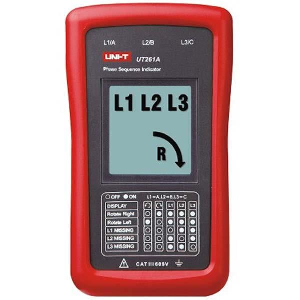 UNIT UT-261A DİJİTAL FAZ SIRASI ÖLÇER