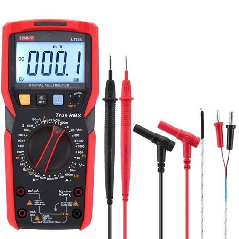 UNIT UT-89X YÜKSEK HASSASİYETLİ DİJİTAL MULTİMETRE ÖLÇÜ ALETİ