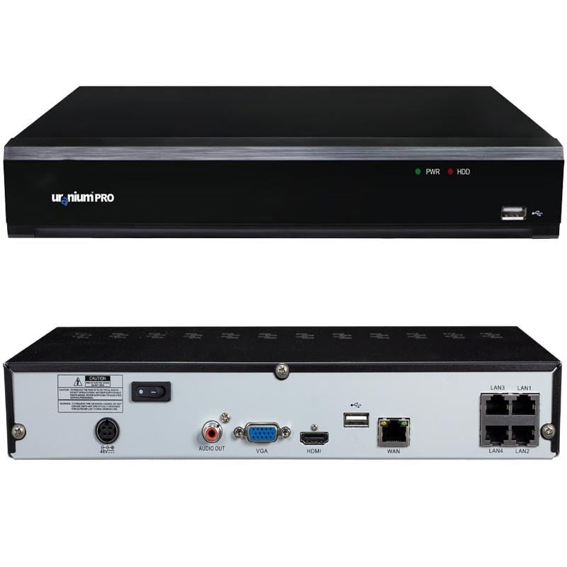 URANIUM PRO UP-NVR-4K441POE 8 MP 4 POE 4 KANAL NVR KAYIT CİHAZI