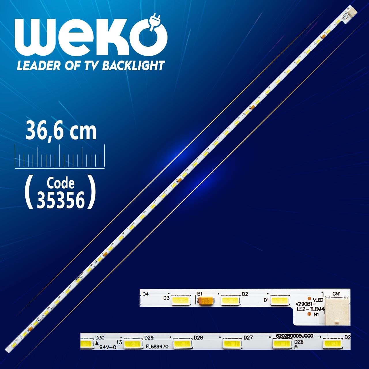 V290B1-LE1-TLEM5 - 36.6 CM 24 LEDLİ - (WK-965)