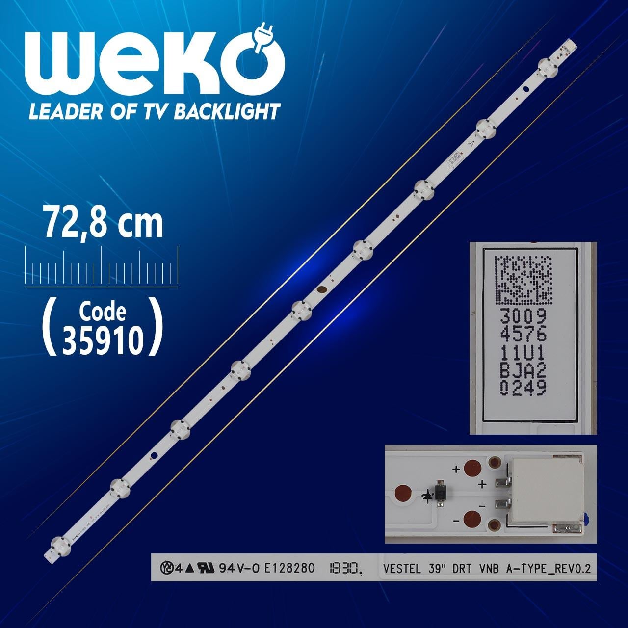 VESTEL 39 DRT VNB A-TYPE_REV0.2 9 LEDLİ 72.8 CM (WK-1382)