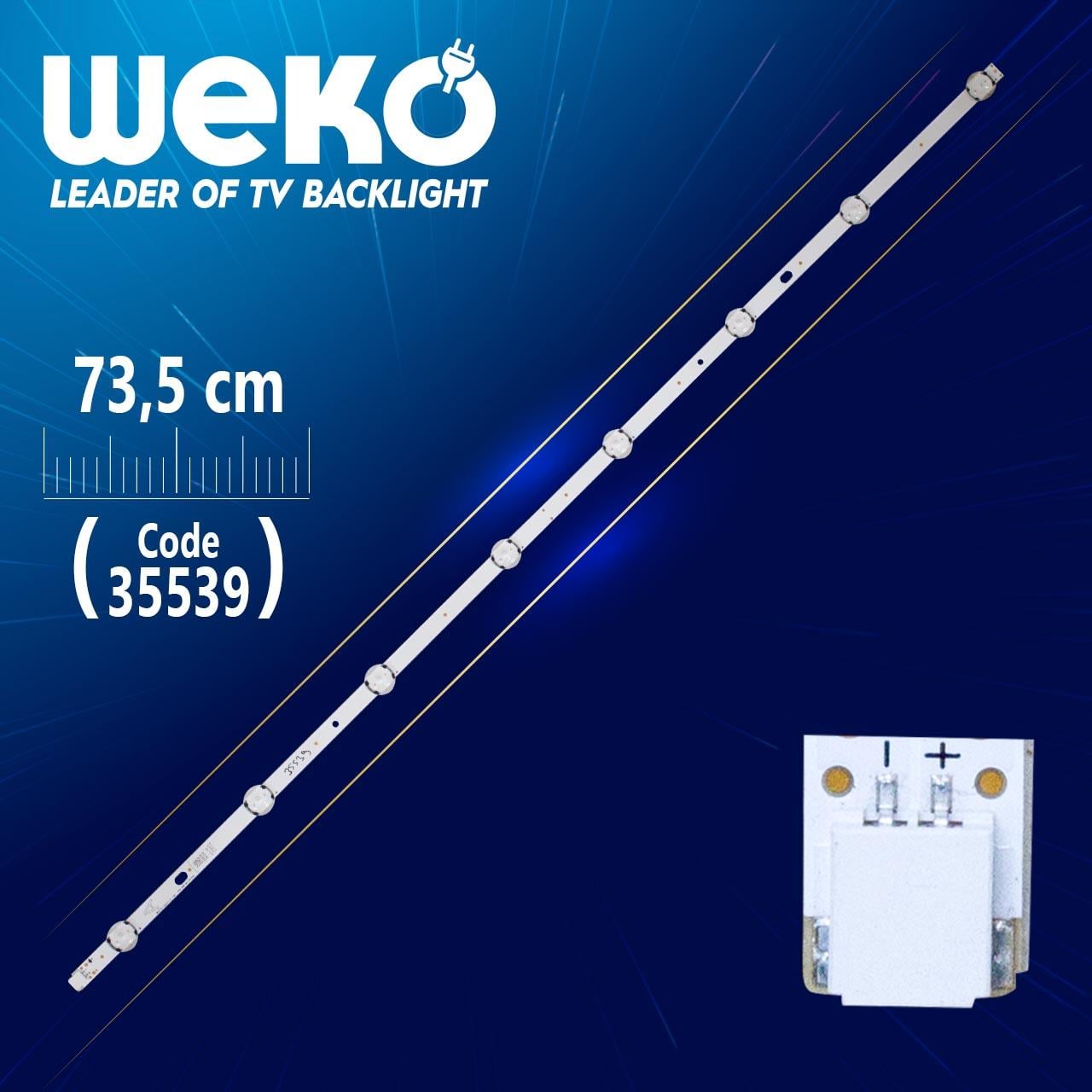 VESTEL 395DRT VNB A TYPE REV04 - 8 LEDLİ 73.5 CM - (WK-1072)