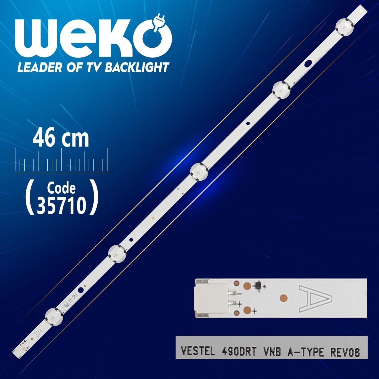 VESTEL 490DRT VNB A-TYPE REV08 - 46 CM 5 LENSLİ - (WK-1184)