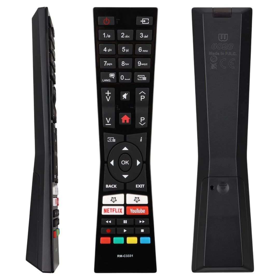 Vestel - JVC RM-C3331 Netflix - Youtube Tuşlu Lcd - Led Tv Kumanda Fiyatı - Merter Elektronik