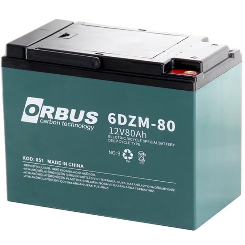 VOLE VL12-80 12 VOLT - 80 AMPER ELEKTRİKLİ BİSİKLET AKÜSÜ