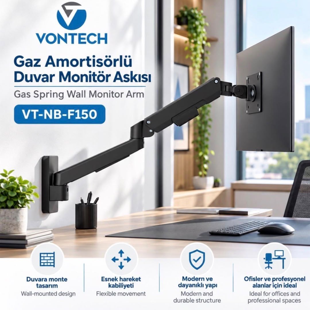 VONTECH VT-NB-F150 GAZ AMORTİSÖRLÜ 17