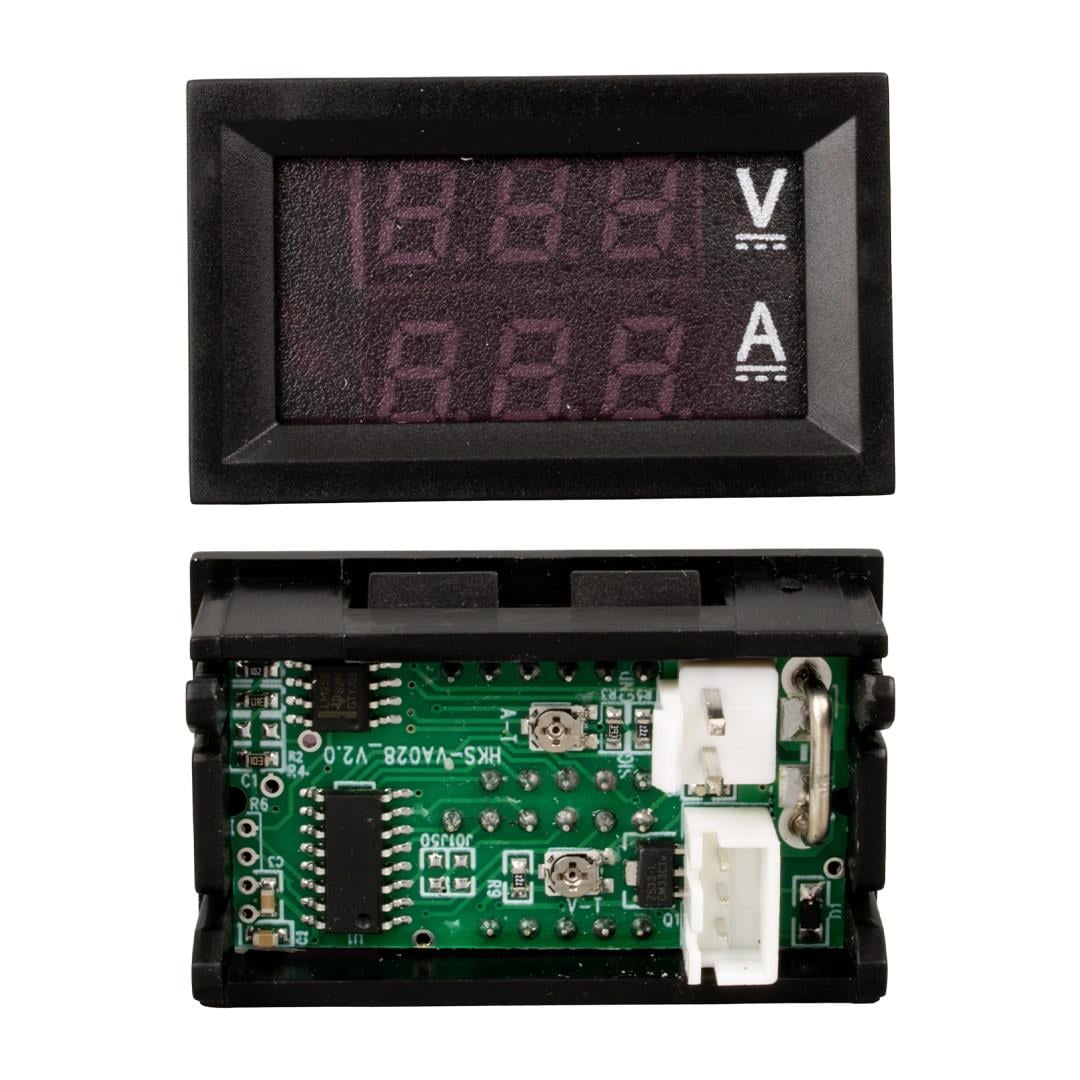 WEKO CA-056 30V DC 4-30 VOLT DİJİTAL KIRMIZI EKRANLI VOLTMETRE (3 PİN)