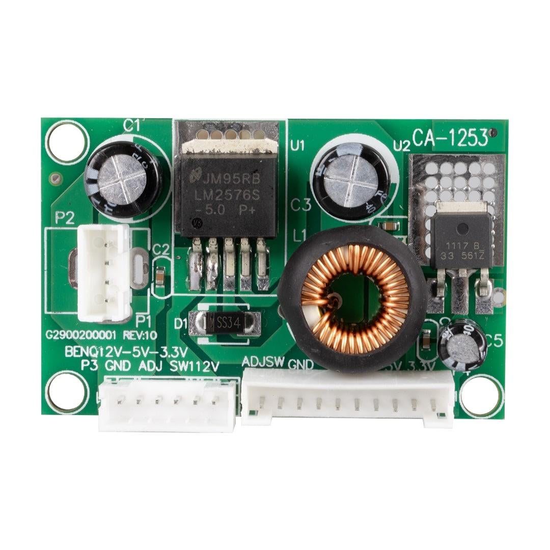 WEKO CA-1253-V1 POWER SUPPLY KADEMELİ MODÜL DC 12 VOLT TO 5 VOLT TO 3.3 VOLT 3 AMPER DÖNÜŞTÜRÜCÜ