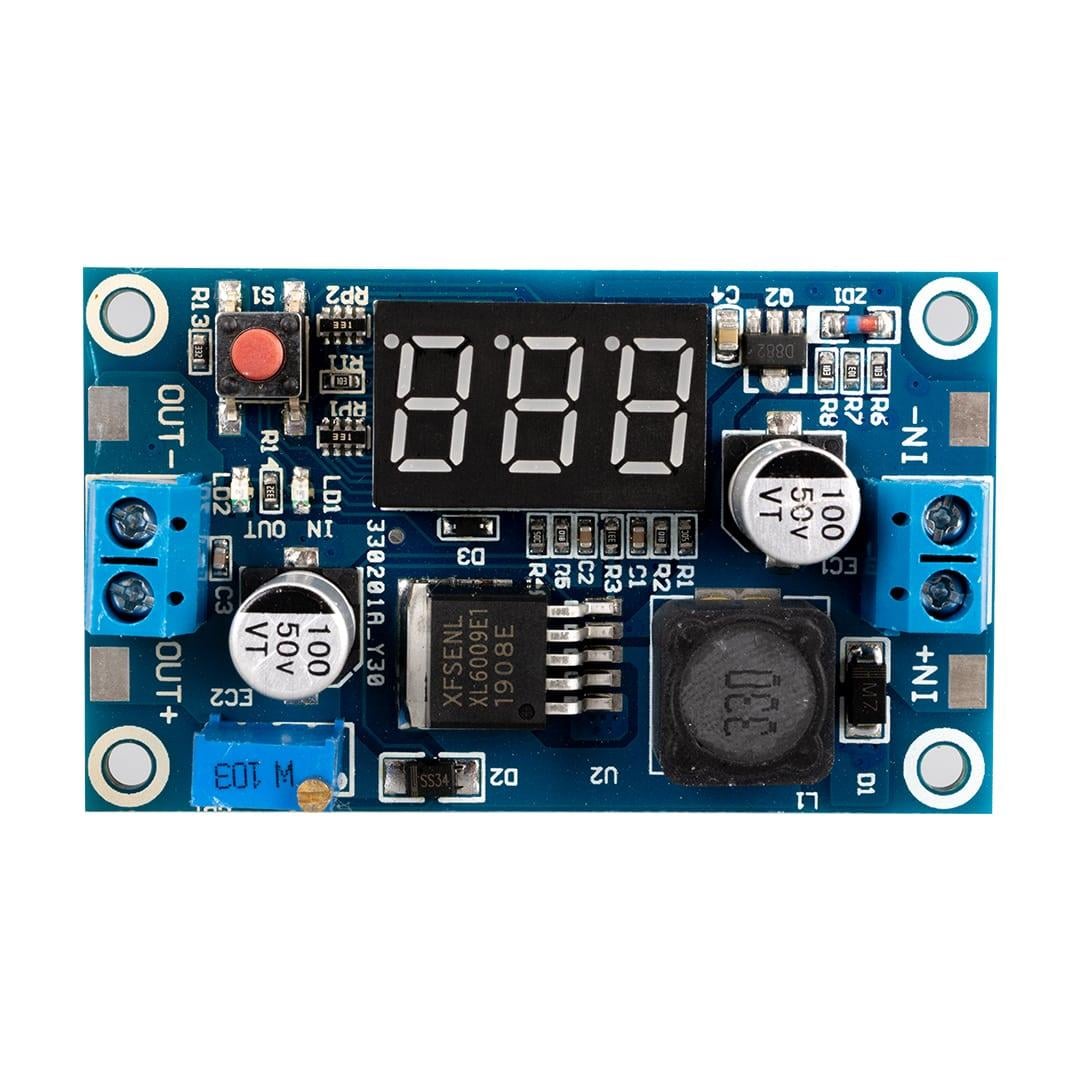 WEKO CA-6009S POWER SUPPLY STEP UP VOLTAJ YÜKSELTİCİ  MODÜL DİSPLAY EKRANLI