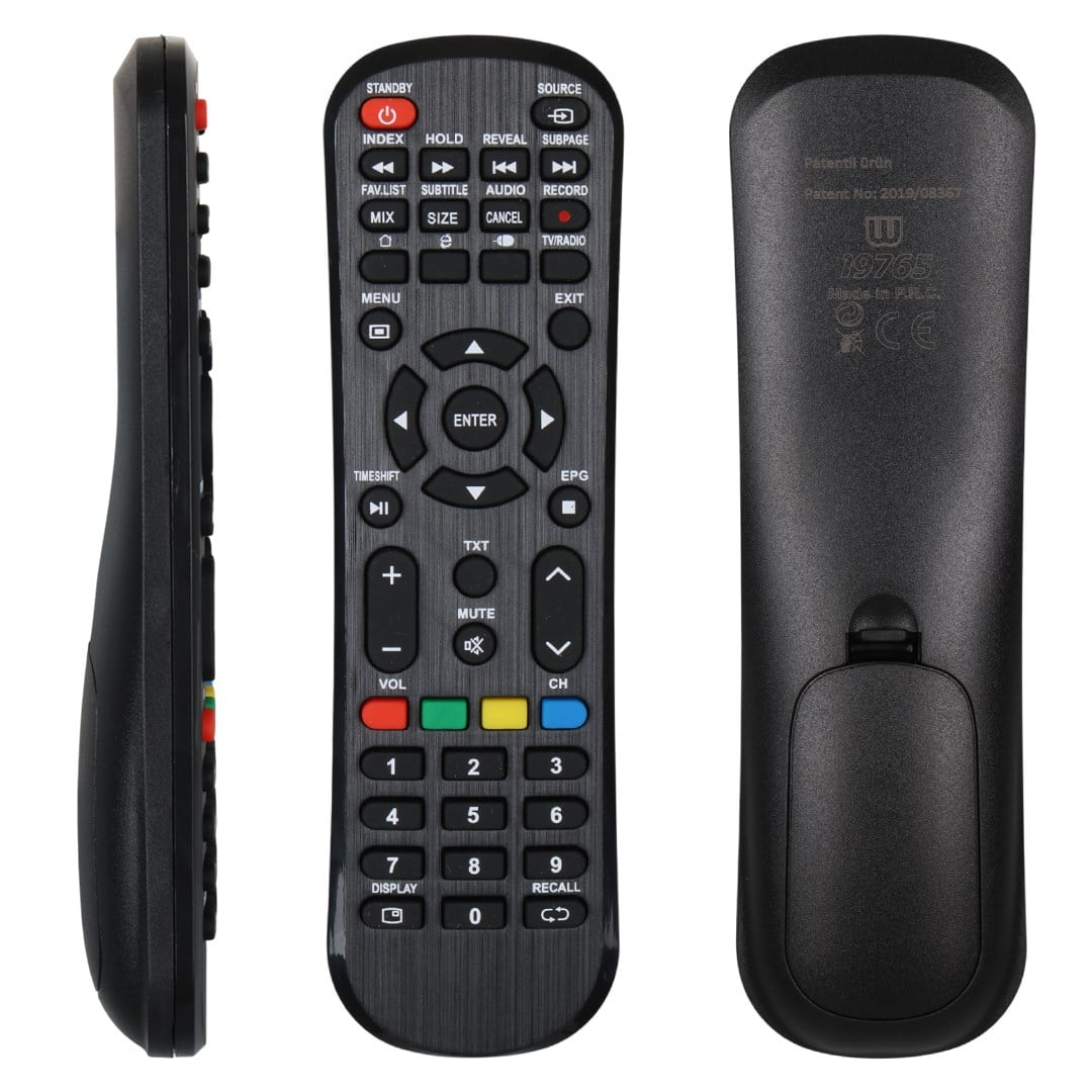 WEKO KL AWOX-55K5500 * TELEFOX * VISION SMART DISPLAY - RECALL TUŞLU TV LCD LED TV KUMANDA