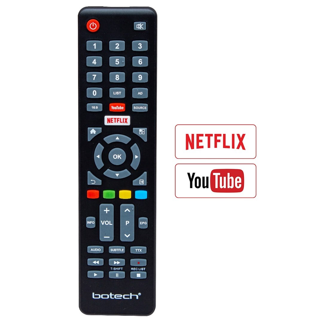 WEKO KL BOTECH * ALTUS * NEXT NETFLIX-YOUTUBE TUŞLU LCD LED TV KUMANDA (7601-32Y022-0044BEH1-YDX07601RA0-19A1100073)