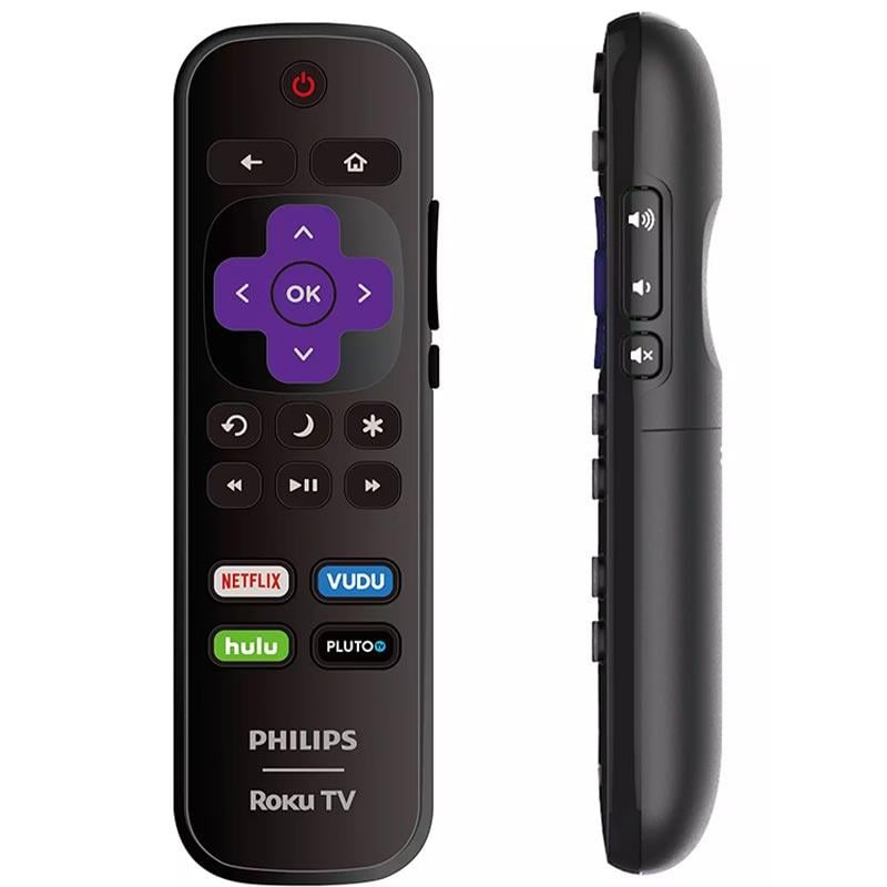 WEKO KL PHILIPS 4000 SERİSİ NETFLIX-VUDU-PLUTO TV-HULU TUŞLU ROKU TV 43PFL4662/F7 LCD LED TV KUMANDA