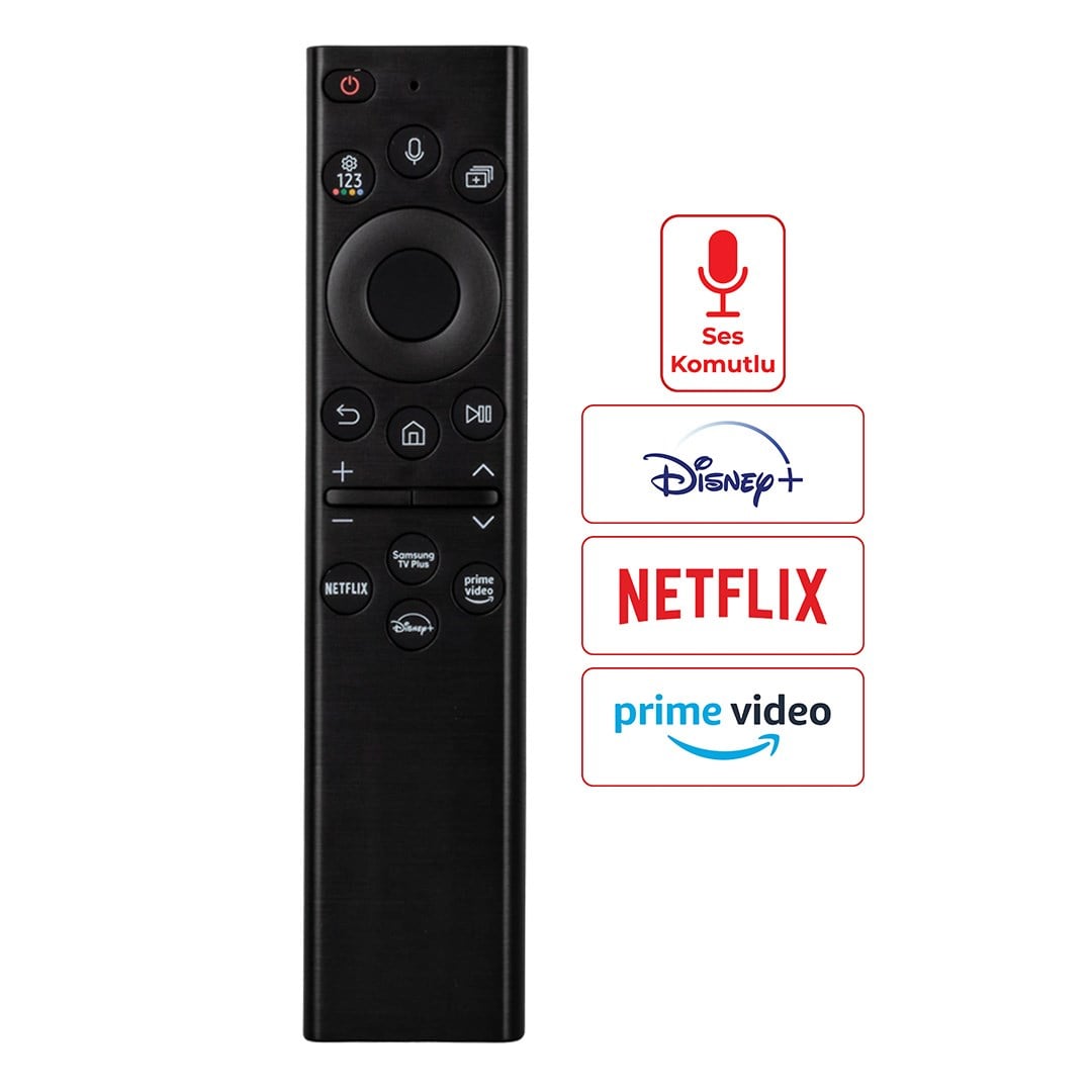 WEKO KL SAMSUNG RM-G2300 V2 NETFLIX-PRIME-SAMSUNG TV PLUS-DISNEY+ TUŞLU SES KOMUTLU LCD TV KUMANDA