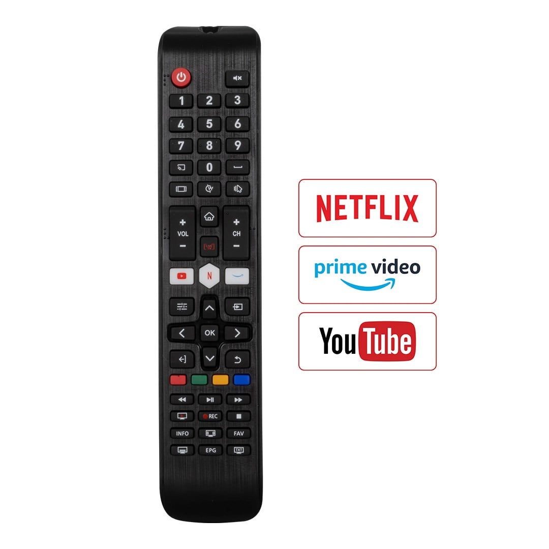 WEKO KL SUNNY SN32DAL13 -AXEN AX32DAB13-WOON-HILEVEL-PREO-ELTON NETFLIX-YOUTUBE TUŞLU LCD TV KUMANDA