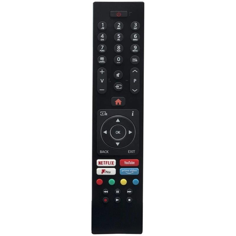WEKO KL VESTEL R/C 43137P BLACK FPLAY NETFLİX-YOUTUBE-PLAY TUŞLU LCD LED TV KUMANDA (70127=14919)
