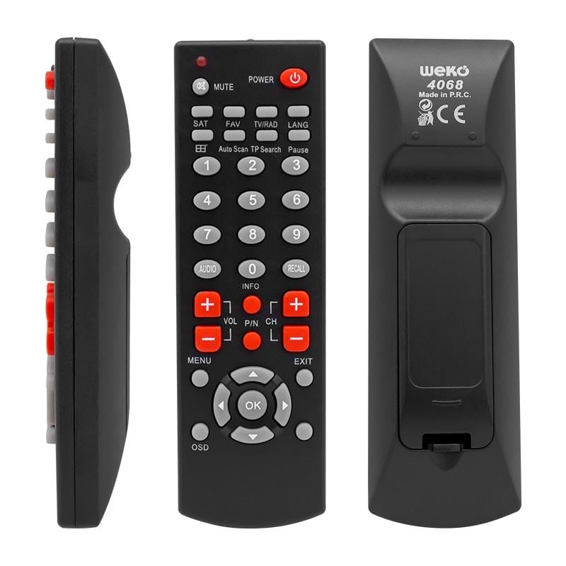 WEKO KR AXEN*İNTUM*MERSAT 2011 PLUS SD UYDU KUMANDASI (4068=1540) (40211=4068)