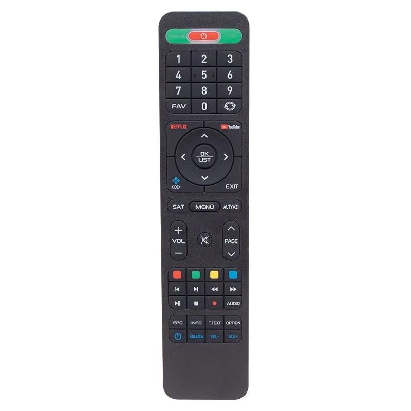 WEKO KR HIREMCO TURBO 4K NETFLIX-YOUTUBE TUŞLU HD UYDU KUMANDASI (4181=16923) (40064=4181)
