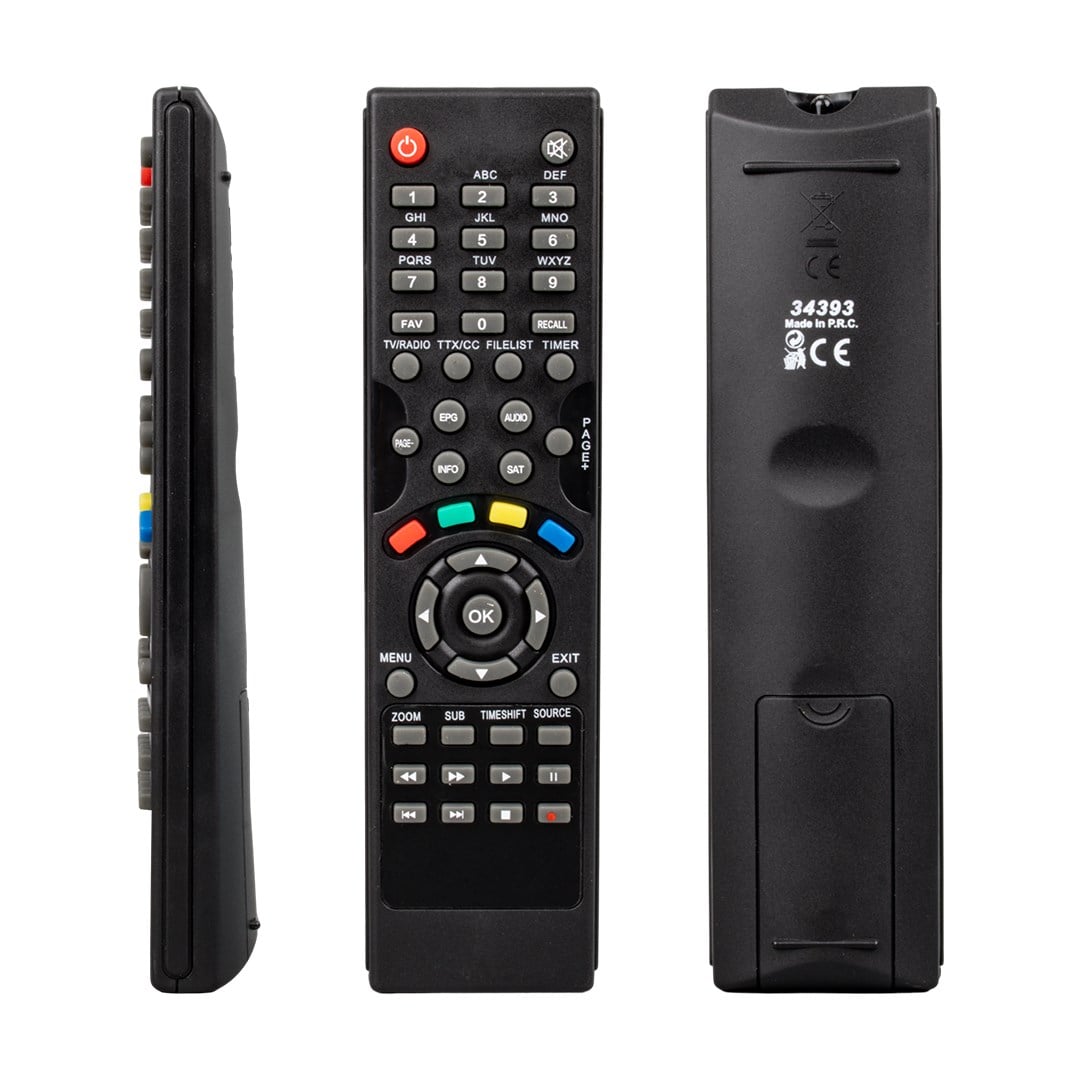 WEKO KR KAMOSONİC KS-HD1506*KS-HD1526*NETA HD300*340 *TECHNOBOX UYDU KUMANDA (34393=33306=11267)