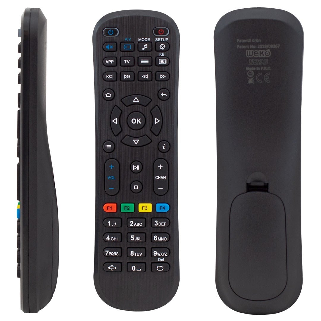 WEKO KR MAG 250*254*255*256 HD IPTV*LINUX COOLBOX UYDU KUMANDASI