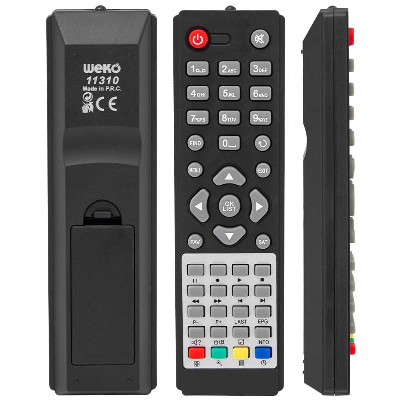 WEKO KR NEWWAVE SD*MERSAT HANDY SD*BENJAMİN BJ-7400 MİNİ SD*KANKY SD UYDU KUMANDASI