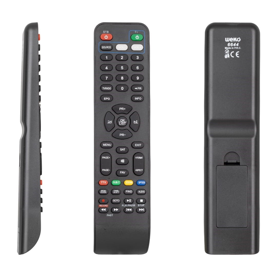 WEKO KR NEXT MİNİX CX HD*NEXT AMIGO+ PLUS*NEXTSTAR 20000 UNIVERSAL UYDU KUMANDA