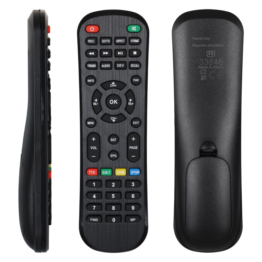 WEKO KR NEXT PUNTO HD*NEXTSTAR 5000HD*STARBOX F16 HD UYDU KUMANDASI SNR1168A