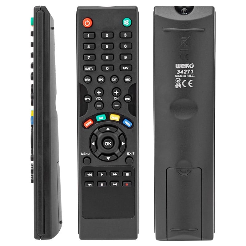 WEKO KR REDLINE TS-50 HD PLUS SERİSİ UYDU KUMANDASI