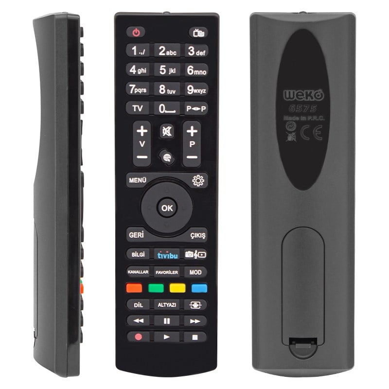 WEKO KR TÜRK TELEKOM TİVİBU 2019 HD UYDU KUMANDASI