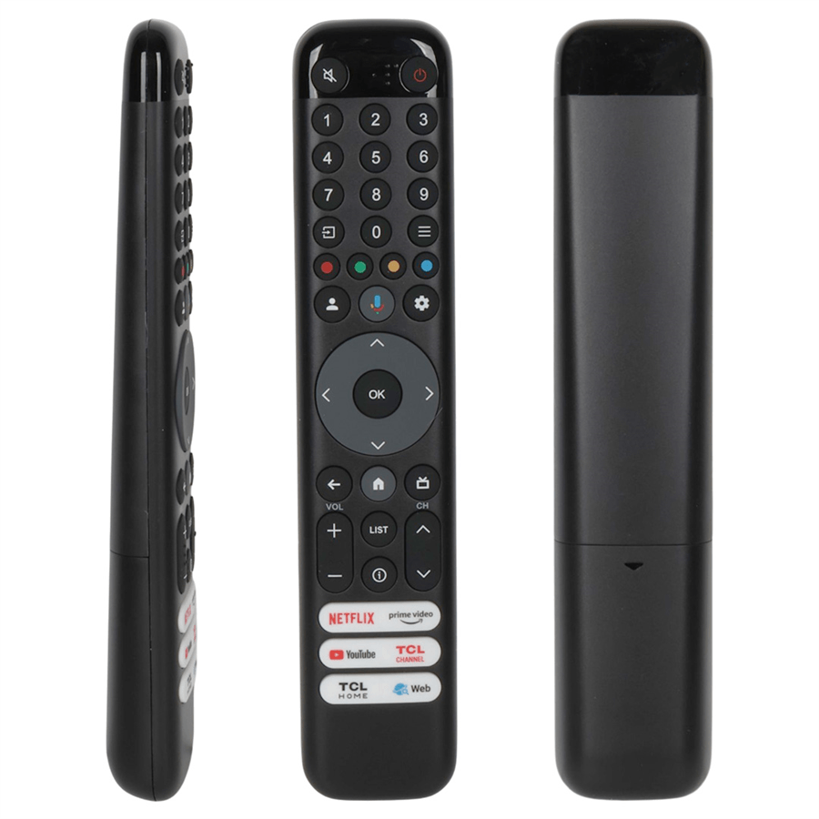 WEKO TCL NETFLIX-PRIME VIDEO-YOUTUBE-TCL CHANNEL-TCL HOME-WEB TUŞLU SES KOMUTLU LCD TV KUMANDA Fiyatı - Merter Elektronik