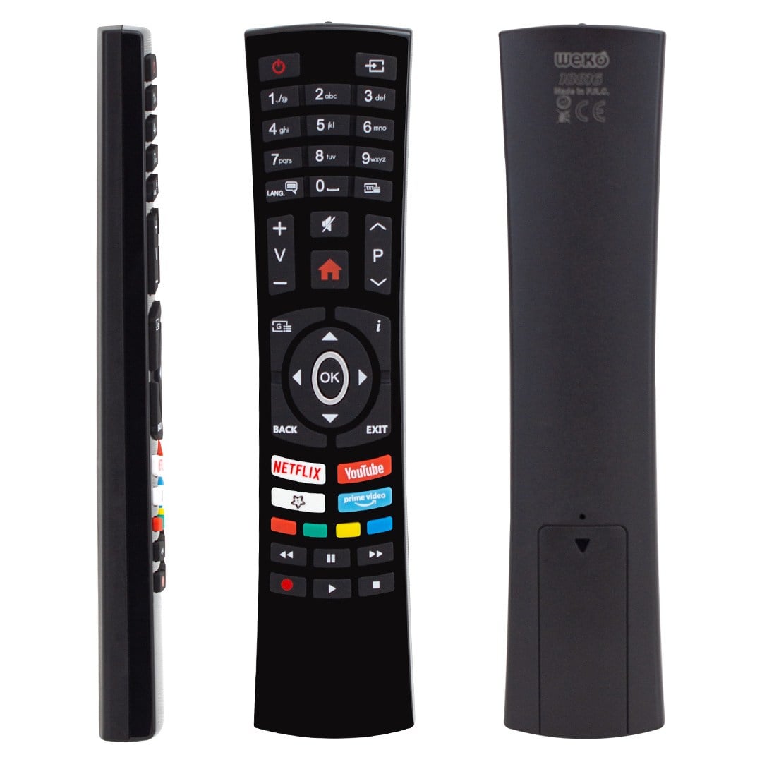 Weko Vestel Hi-Level Netflix-YouTube-Prime Video Tuşlu LCD LED TV Kumanda Fiyatı - Merter Elektronik