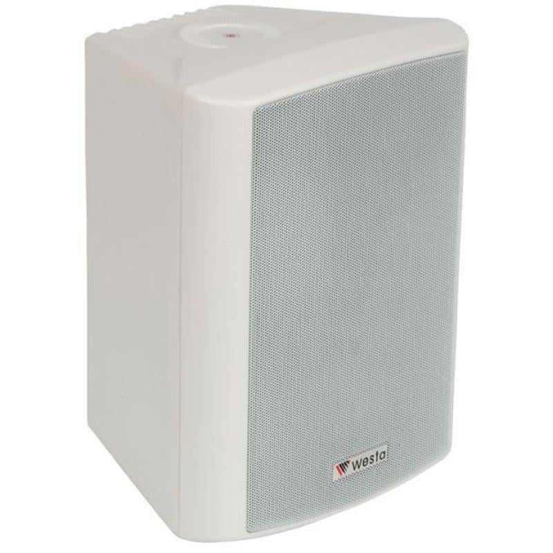 WESTA WS-5TW 13 CM 125 WATT 2Lİ TAKIM BEYAZ HAT TRAFOLU DUVAR TİPİ SÜTUN HOPARLÖR