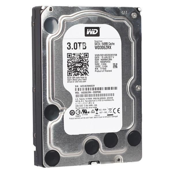WESTERN DIGITAL WD30EZRX-FR 3 TB 5400 RPM 7/24 GÜVENLİK HARDDİSK