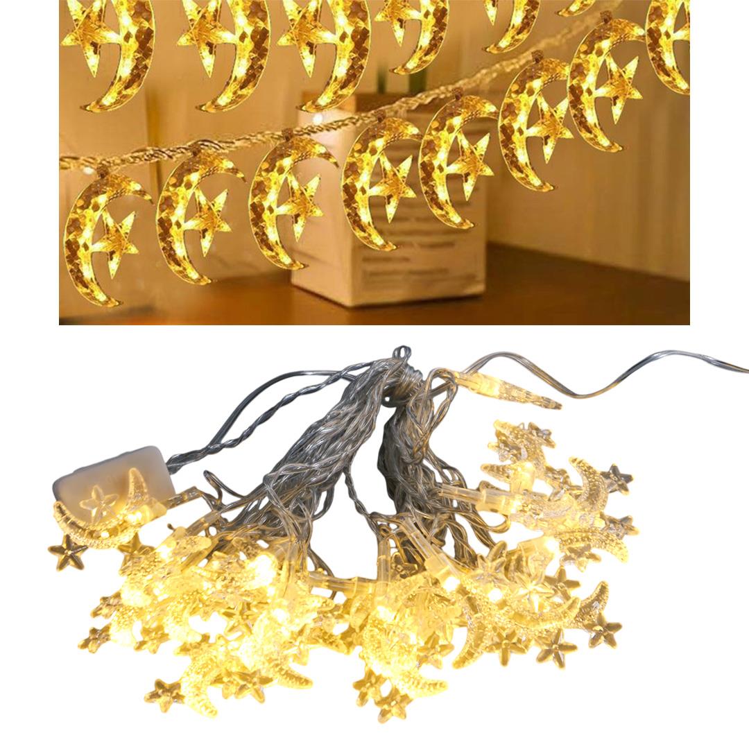 WINNBOSS WN-1181 5 METRE 20 LEDLİ DEKOR AY YILDIZ GÜNIŞIĞI LED (EKL-07)