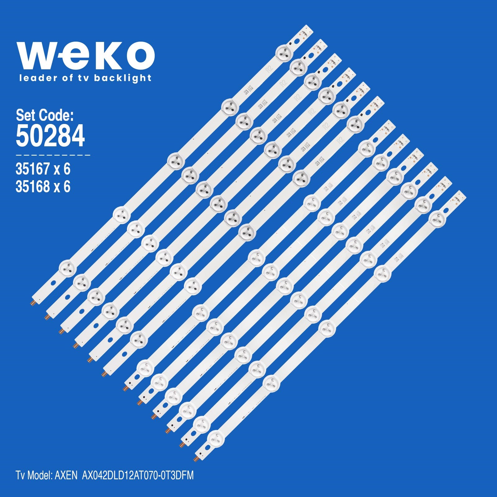 WKSET-5284 35167X6 35168X6 42'' DRT REV0.0 12 ADET LED BAR