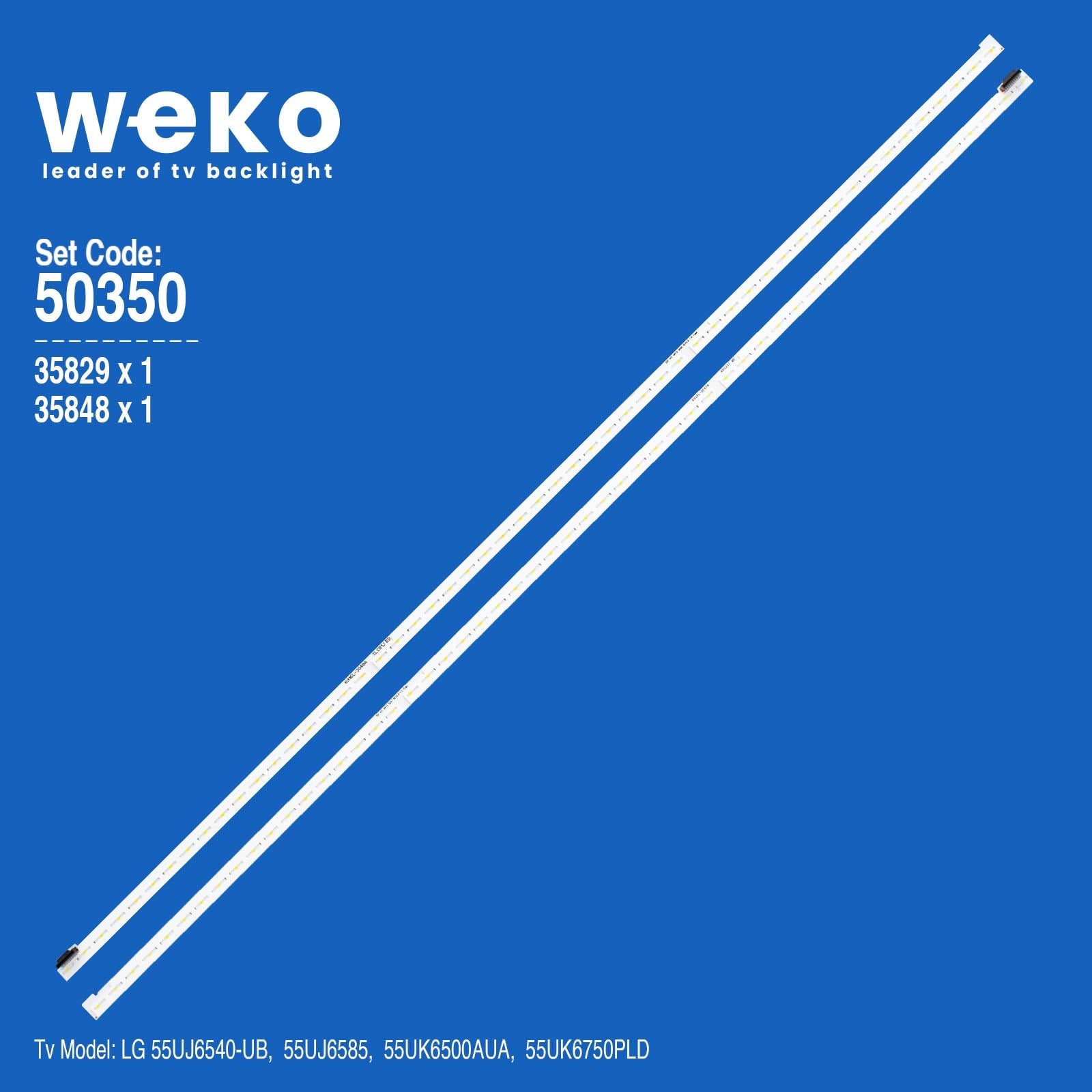 WKSET-5350 35829X1 35848X1 55'' V17 ART3 3047 REV2.0  2 ADET LED BAR (54LED)
