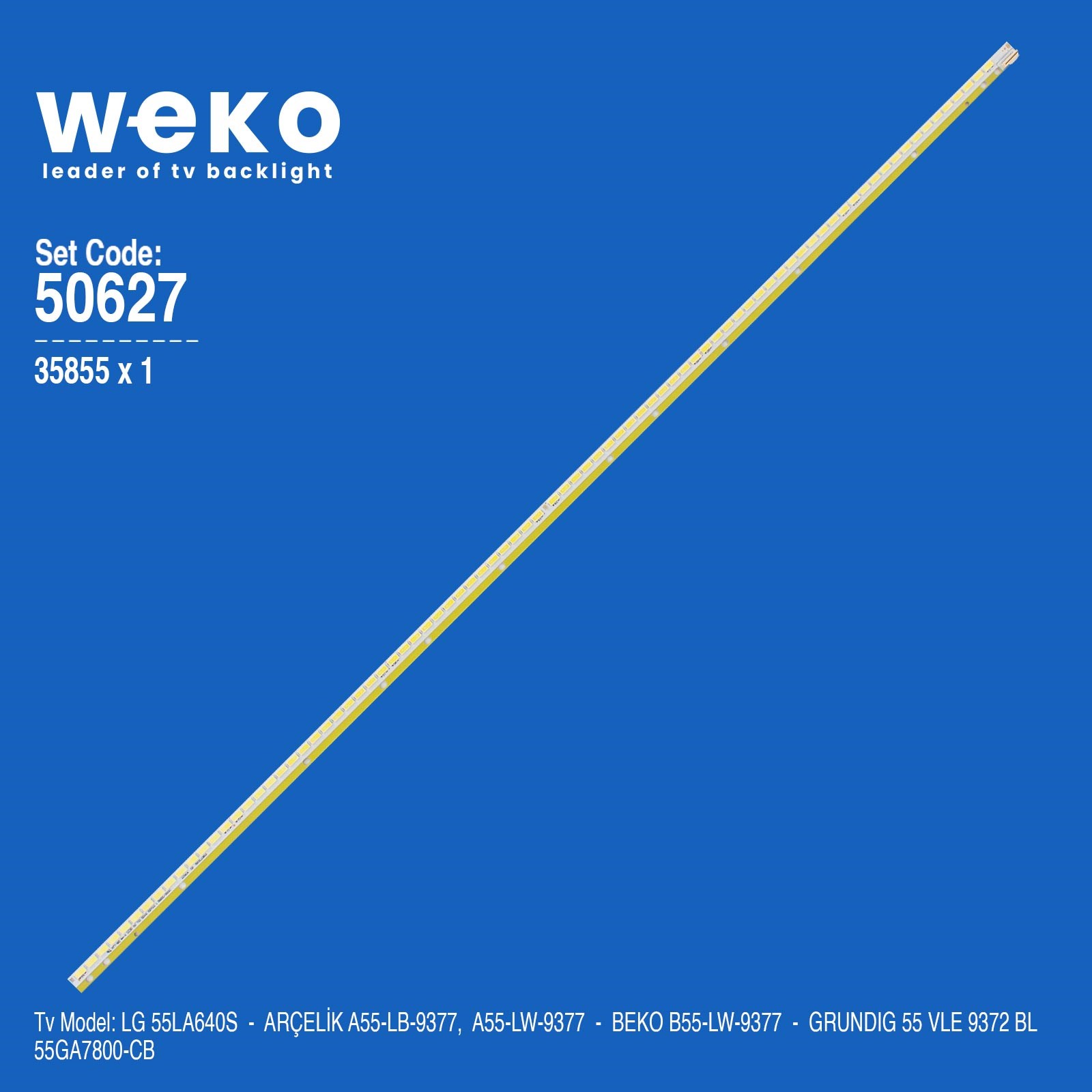 WKSET-5627 35855X1 55'' V13 EDGE REV0.4 1 1 ADET LED BAR (84LED)