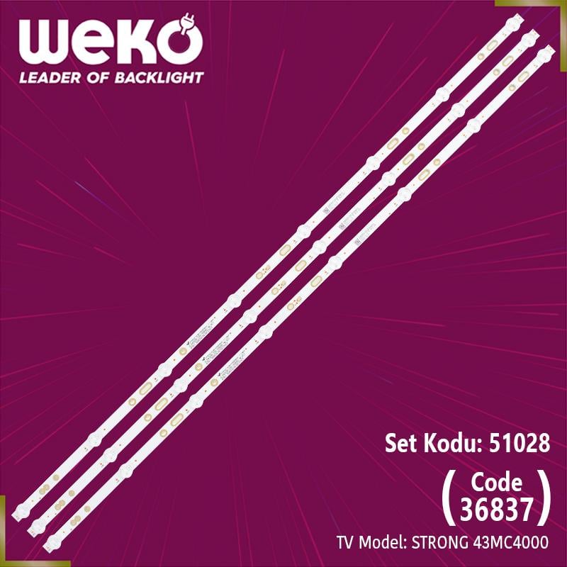 WKSET-6028 36837X3 JL.D43081330-006AS-M_V01 3 ADET LED BAR