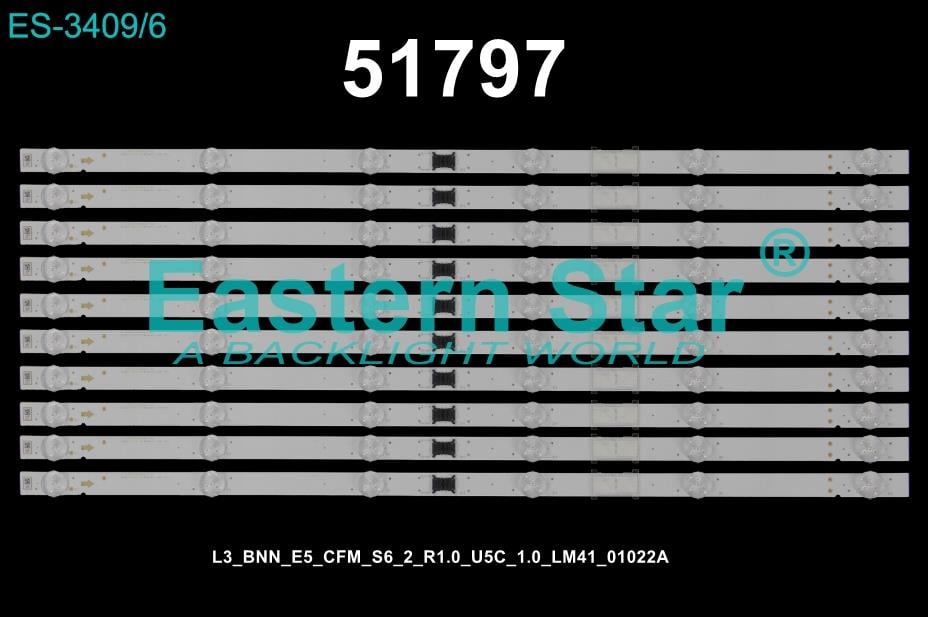 WKSET-6797 37461X10 L3_BNN_E5_CFM_S6_2_R1.0_U5C_1.0  10 ADET LED BAR