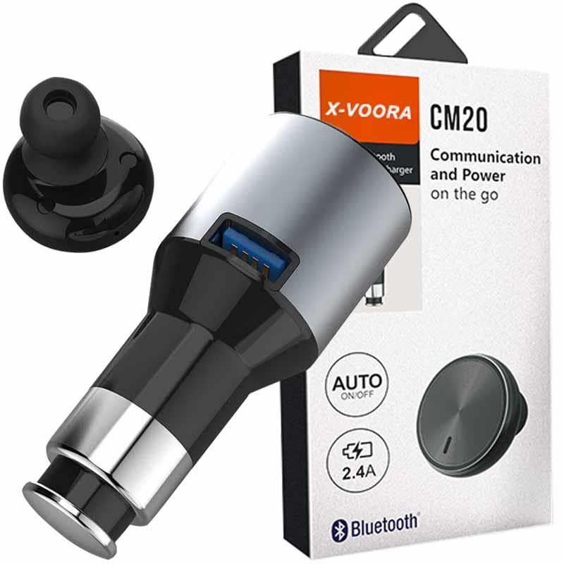 X-VOORA CM20 BLUETOOTH KULAKLIK ARAÇ ŞARJ CİHAZI