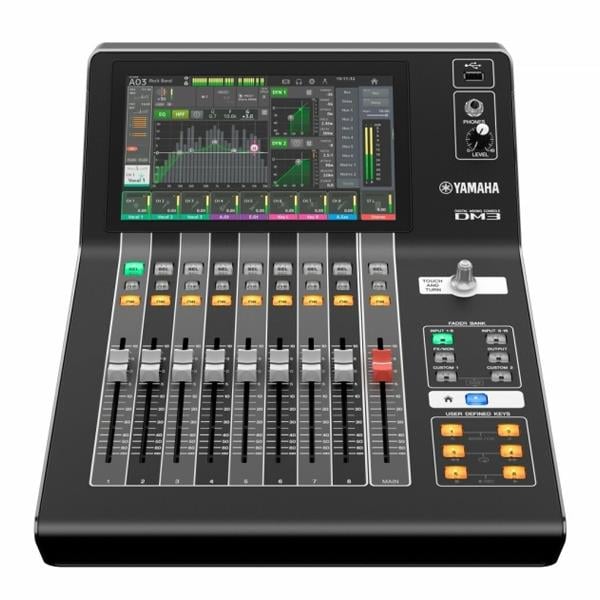 YAMAHA DM3S 9 ÇOKLU DOKUNMATİK EKRAN 16 KANAL DİJİTAL MİXER