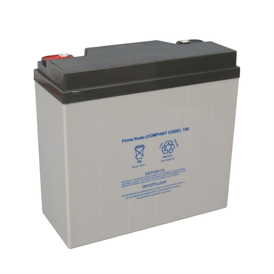 Yokohama YH-122.4 12 Volt - 24 Amper Elektrikli Bisiklet Aküsü