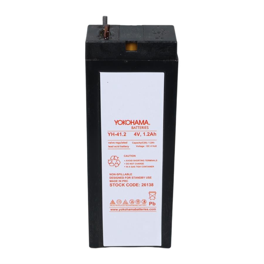Yokohama YH-41.2 4 Volt - 1.2 Amper (34x65x22 mm) Fiyatı - Merter